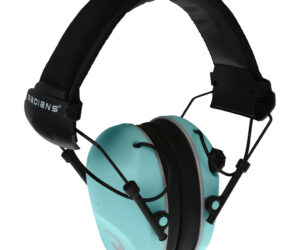 Radians R3200 Dual Mic Electronic Earmuff Aqua/Grey