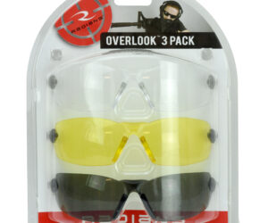 Radians Overlook Shooting Glasses Clear, Smoke, Amber 3 pk.