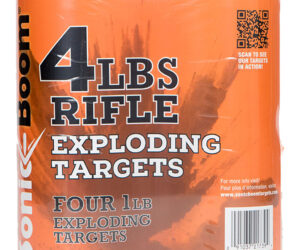 Sonic Boom Exploding Rifle Targets 1 lb. 4 pk.