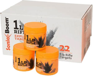 Sonic Boom Exploding Rifle Targets 1 lb. 22 pk.