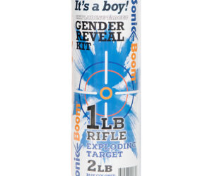 Sonic Boom Exploding Target Gender Reveal Kit Boy 1 lb. Blue