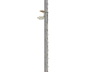 Trophy Treestands Archers Roost Combo Hang On Stand & 20ft. Climbing Sticks