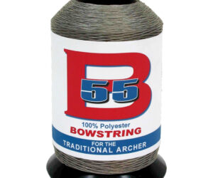 BCY B55 Bowstring Material Silver 1/4 lb.
