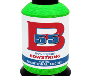 BCY B55 Bowstring Material Fluorescent Green 1/4 lb.