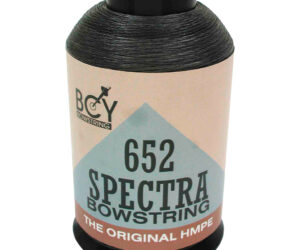 BCY 652 Spectra Bowstring Material Black 1/4 lb.