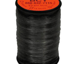 BCY 400 Nylon Serving Black 90 yds. Bonded
