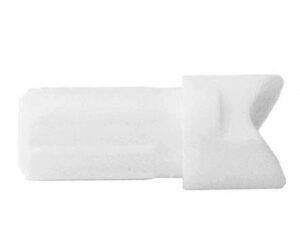 Easton 9mm Crossbow Nock Flat Back White 36 pk.