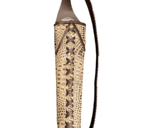Neet Alligator Embossed Back Quiver RH Tan