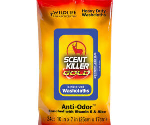 Wildlife Research Scent Killer Gold HD Washcloths 12 pk.