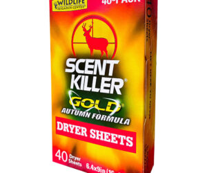 Wildlife Research Scent Killer Gold Dryer Sheets Autumn Formula 40 pk.