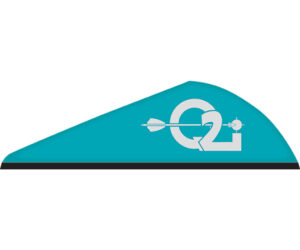 Q2i Rapt-X Vanes Teal 100 pk.