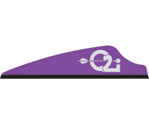 Q2i Fusion X-II Vanes Violet 2.1 in. 100 pk.