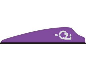 Q2i Fusion X-II Vanes Violet 2.5 in. 100 pk.