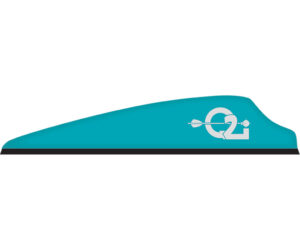 Q2i Fusion X-II Vanes Teal 3 in. 100 pk.
