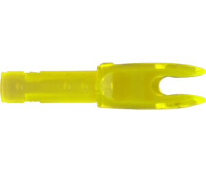 Easton 4mm G Nocks Yellow Small Groove 12 pk.