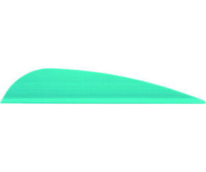 AAE Elite Plastifletch 26 Vanes Teal 50 pk.