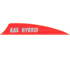 AAE Hybrid 2.0 Shield Cut Vanes Red 50 pk.