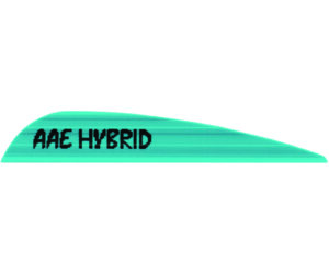 AAE Hybrid 23 Vanes Teal 50 pk.