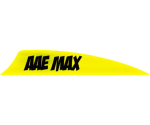AAE Max 2.0 Shield Cut Vanes Yellow 50 pk.