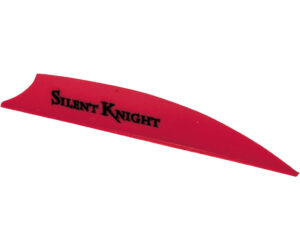Flex Fletch Silent Knight Vanes Flo Red 3 in. 36 pk.
