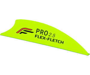 Flex Fletch Pro 2.5 Vanes Flo Yellow 2.5 in. 36 pk.