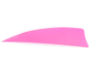 Trueflight Shield Cut Feathers Pink 3 in. LW 100 pk.