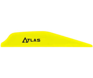 Bohning Atlas Vanes Neon Yellow 100 pk.