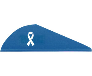 Bohning Blazer Vanes Awareness Blue 36 pk.