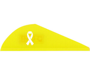 Bohning Blazer Vanes Awareness Neon Yellow 36 pk.