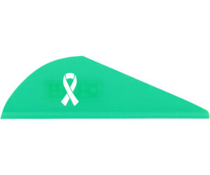 Bohning Blazer Vanes Awareness Teal 36 pk.