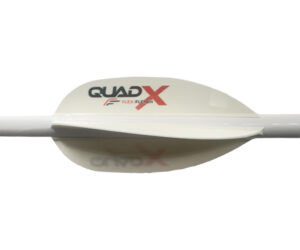 Flex Fletch Quad X Vanes White 50 pk.