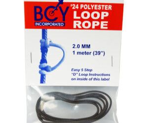 BCY 24 D-Loop Material Brown/Black 1m