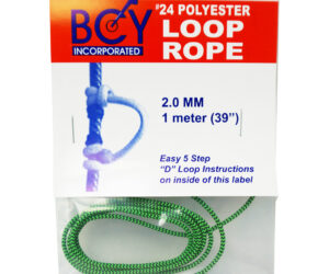 BCY 24 D-Loop Material Flo Green/Black 1m