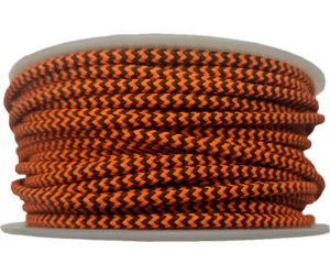 BCY 24 D-Loop Material Flo Orange/Black 1m