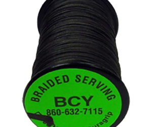 BCY 350 Nylon Braided Serving Black .015 125 yds.