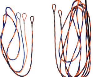 FirstString Genesis String and Cable Set Blue/ Flo Orange