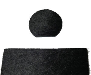 Cir-Cut Traditional Rest Kit Black Calf Hair 2 pc.