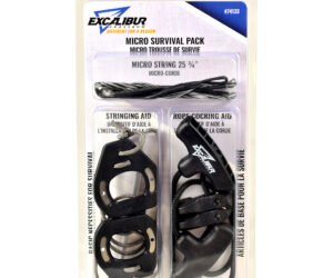 Excalibur Micro Survival Pack Micro String, Rope Cocker and Stringing Aid