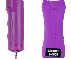 Sabre Pepper Spray and Stun Gun Defense Kit Purple