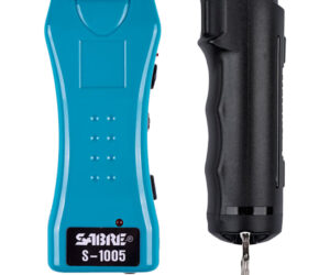 Sabre Pepper Spray and Stun Gun Defense Kit Teal