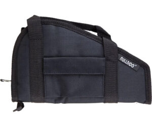 Bulldog Pistol Rug with Handle Black Small
