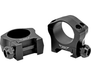 Warne Mountain Tech Scope Rings Matte Black 1 in. High