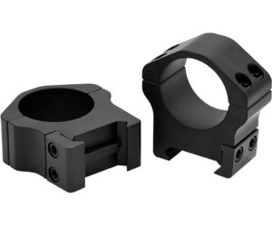 Warne Maxima Horizontal PA Scope Rings Matte Black 1 in. Medium