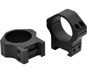 Warne Maxima Horizontal PA Scope Rings Matte Black 30mm Medium