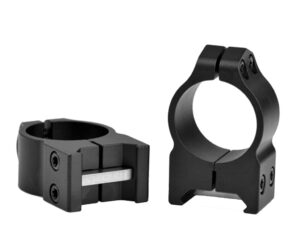 Warne Maxima Vertical PA Scope Rings Matte Black 1 in. Medium