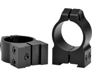 Warne Maxima Vertical PA Scope Rings CZ 527 Matte Black 1 in. Medium