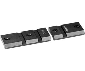 Warne Maxima 2 Piece Steel Scope Bases Matte Black Savage Accu-Trigger/Ruger American