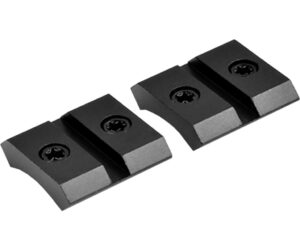 Warne Maxima 2 Piece Steel Scope Bases Matte Black Browning Bar