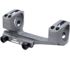 Warne MSR Long Range Cantilever Scope Mount Tactical Grey Black 30mm MSR Ideal Height