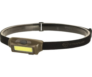 Streamlight Bandit Rechargeable Headlamp Coyote Green LED and White Light 180 Lumens